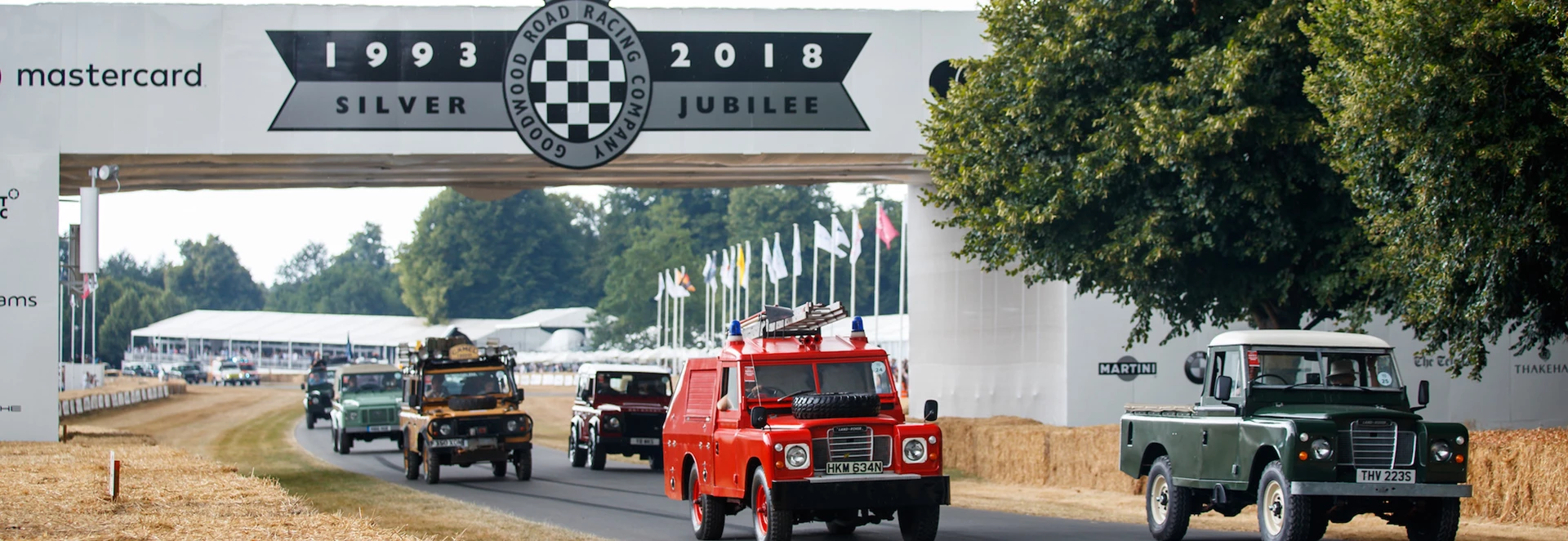 Land Rover celebrates 70th anniversary at Goodwood